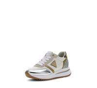 GUESS Sneaker bassa 'EAGAR2' camello / stucco / argento / offwhite Donna GUESS 38
