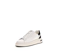 GUESS Scarpe Uomo Elba (White/Black FMFLBALEA12, Sistema Taglie Calzature EU, Adulto, Uomo, Numero, Media, 46)
