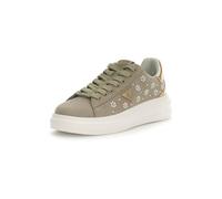GUESS Sneaker bassa 'ELBINA12' oro / talpa / trasparente / bianco perla Donna GUESS 40