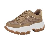 GUESS Berrett, Scarpe da Ginnastica Donna, Logo Light Natural 111, 40 EU