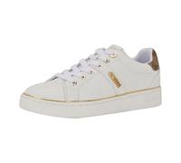 Guess Sneaker Britz Donna, Logo bianco 140, 41 EU