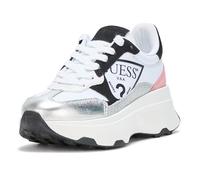 GUESS Sneaker Calebb3 Donna, Argento/Rosa Multi 099, 36.5 EU