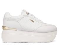 GUESS Sneaker Donna Camrio10 Platform FLPC10FAL12 (White FLPC10FAL12, Sistema Taglie Calzature EU, Adulto, Donna, Numero, Media, 37)