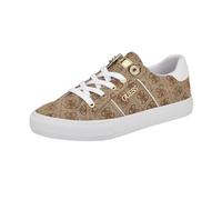 Guess Sneaker LikedDonna, Marrone, 4.5 UK