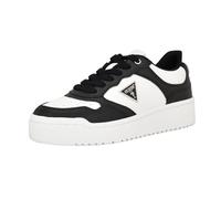 GUESS Women's Miram Sneaker, 10 M US, Black White 003, 4.5 UK