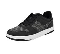 GUESS Sneaker Tryon Uomo, Logo Argento Nero Multi 003, 46 EU