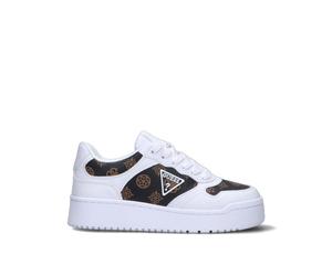 Guess Sneakers Donna Bianco Pu FLPMI2-FAL12-WHIBR-WHIBR-A047932