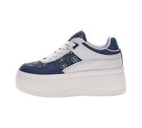 Guess - Sneakers in denim con platform alta - - Shoes - Donna - Blu - 38 EU