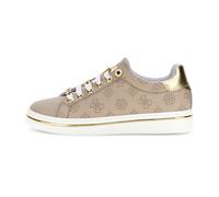 Guess - Sneakers in Pelle Monogram - Beige - -Shoes -Donna -Beige -37 EU