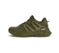 Guess - Sneakers in Pelle Verde - Punta Rotonda - -Shoes -Uomo -Verde -44 EU