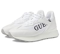 GUESS Luchia, Scarpe da Ginnastica Donna, Bianco Marrone 142, 41 EU