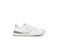 GUESS Sneakers Stringate Uomo Bianco Grigio Chiaro Solid Island, Bianco Grigio Chiaro, 42 EU