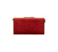 GUESS Sofia Clutch Velvet Lacquer Red Bag Taglia: OS | Pochette Outlet | Donna | Rosso