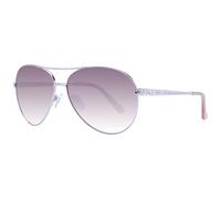Guess Sole GU7470 28F Rosa Oro Pilot-Aviator Gradiente Montatura Intera 60mm Da