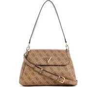 GUESS borsa a tracolla Sora Girlfriend Flap Shoulder Bag Latte Logo