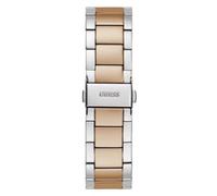 Guess Orologio analogico da uomo al quarzo con cinturino in acciaio inossidabile GW0616L3, multicolore, Bracciale