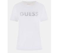 GUESS Maglietta argento / bianco Donna GUESS S
