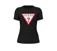 GUESS Maglietta rosso / nero / bianco, Taglia L