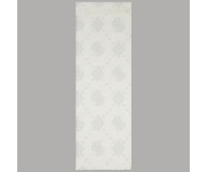 Guess stola bianca 70X180 sciarpa con logo all over argento AW5408 POL03 WHI