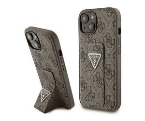 GUESS Supporto, presa COVER per Apple iPhone 15, Marrone