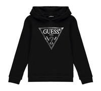 Guess Sweat à Capuche Noir Fille Felpa Unisex Bambino