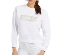GUESS Sweatshirt Girocollo Donna Round Logo