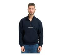 Guess, ,Sweatshirts & Hoodies ,Uomo ,Blu ,M Maglione con Logo Mezza Zip