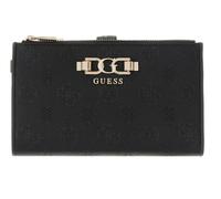 GUESS SWPD99 16157 ANISE SLG DOUBLE ZIP ORGANIZER PORTAFOGLIO DONNA BLACK LOGO