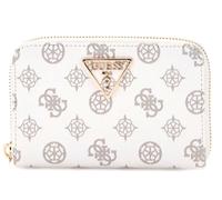 GUESS SWPG85 00140 LAUREL SLG MEDIUM ZIP AROUND PORTAFOGLIO DONNA CERNIERA WHITE