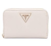 GUESS SWZG85 00140 LAUREL SLG MEDIUM ZIP AROUND PORTAFOGLIO DONNA SAFFIANO BONE