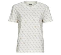 Guess T-shirt 4G RHOMBUS STUDS in Beige EU XS