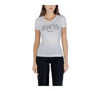 Guess - T-shirt casual girocollo - - Tops - Donna - Bianco - XS