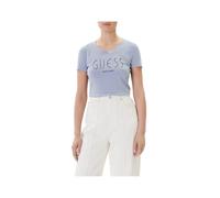 GUESS T-Shirt CN SS Logo Tee Donna - Blu W5YI05 J1314 Non DEFINITO XL