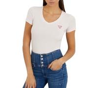 GUESS T-Shirt Donna Active (IT, Testo, XXL, Regular, Regular, W2YI45J1314)