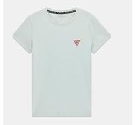 GUESS T-Shirt Donna Ragazza Logo Triangolo Mini Maglietta Girocollo