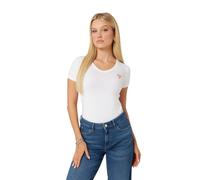 Guess T-Shirt Donna Scollo a V Ragazza Maglia