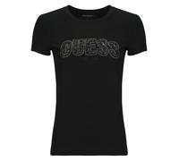 Guess T-shirt LOGO LACE in Nero IT XS