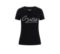 tshirt donna maniche corte GUESS script tshirt JetBla NERO 422395