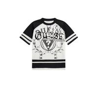Guess T-Shirt Oversize a Maniche Corte Eco Bambino, Bianco Puro., 10 Anni