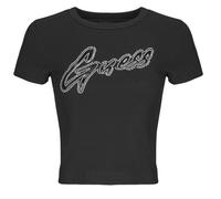 Guess T-shirt RIB LOGO in Nero EU M