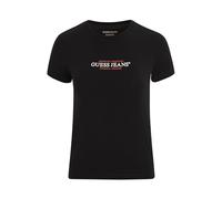 GUESS JEANS Maglietta rosso sangue / nero / bianco Donna GUESS JEANS M