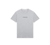 GUESS T-shirt slim con logo ricamato, Gj Grigio Medio Erica, S