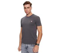 GUESS T-SHIRT UOMO MAGLIA COTONE JERSEY STRETCH LOGO TRIANGOLO BASIC M2YI24J1314 Taglia S Colore principale GRIGIO SCURO