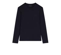 GUESS T-Shirt Uomo Manica Lunga Maglia Casual Logo Cotone