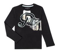Guess T-shirts a maniche lunghe LS T-SHIRT in Nero 12 ans