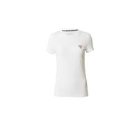 Guess T-Shirt Donna W2YI44 J1314 Mini Triangle Manica Corta Bianco XS