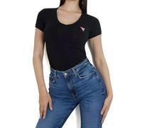 Guess Woman's T-Shirt Slim Fit T-Shirts SS VN Mini Triangle Tee L