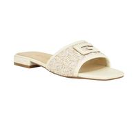 GUESS Tampa, Sandali Bassi Donna, Ivory Coloured, 40 EU