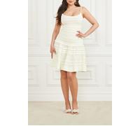 GUESS The Flirt Sweater Pale Mini Dress Pearl Taglia: L | Abiti Mini Outlet | Donna | Bianco