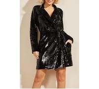 GUESS The Leggy Dress Jet Black A996 Taglia: M | Abiti Mini Outlet | Donna | Nero